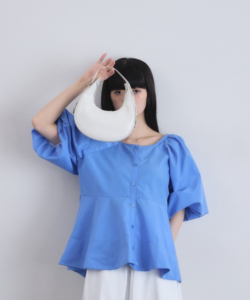 ARVELLIA(アルベリア)の「ARCHITECT SLEEVE BLOUSE(シャツ/ブラウス・レディース・ホワイト/レモンイエロー/ブルー/ブラック・M)」の17枚目の写真