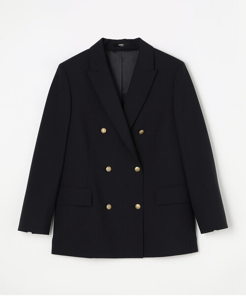 COMME CA(コムサ)の「〔 TALLサイズ 〕 【セットアップ対応】T/W2WAYストレッチ ジャケット(テーラードジャケット・レディース・ネイビー/ブラウン・15号/13号)」の21枚目の写真