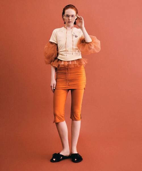 URBAN RESEARCH(アーバンリサーチ)の「Teya CROSS-STITCH T-SHIRTS(Tシャツ/カットソー・レディース・ベージュ・FREE)」の3枚目の写真