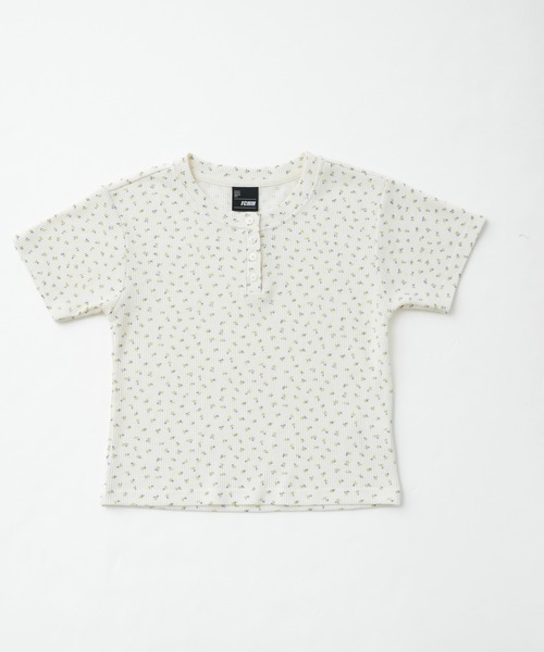 FCMM（エフシーエムエム）の「FLOWER THERMAL HENLEY NECK TEE / フラワーサーマルヘンリーネックTee（Tシャツ/カットソー・レディース・グレー/アイボリー・SMALL/MEDIUM）」の13枚目の写真