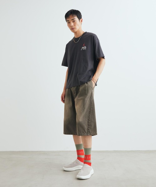 JORDAN BRAND(ジョーダンブランド)の「ジョーダン フライト ウィメンズ グラフィック T シャツ / Jordan Flight Women's Graphic T-Shirt IM7133-045 Off Noir(Tシャツ/カットソー・レディース・ブラック系その他・L/XS/S/M/XL)」の11枚目の写真