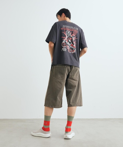JORDAN BRAND(ジョーダンブランド)の「ジョーダン フライト ウィメンズ グラフィック T シャツ / Jordan Flight Women's Graphic T-Shirt IM7133-045 Off Noir(Tシャツ/カットソー・レディース・ブラック系その他・L/XS/S/M/XL)」の13枚目の写真