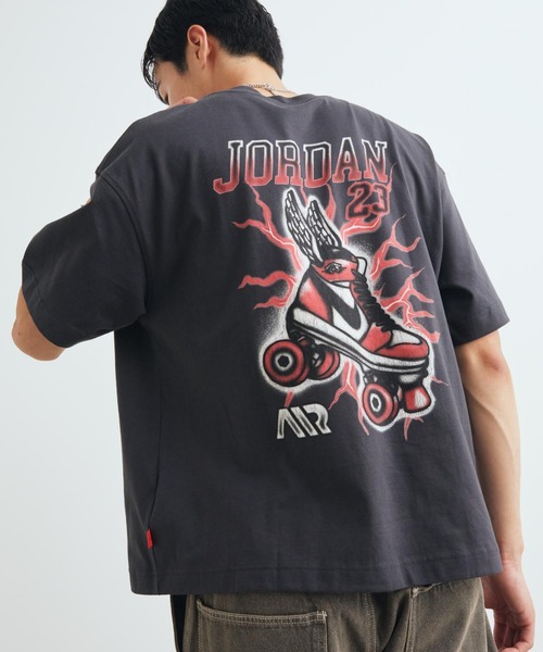 JORDAN BRAND(ジョーダンブランド)の「ジョーダン フライト ウィメンズ グラフィック T シャツ / Jordan Flight Women's Graphic T-Shirt IM7133-045 Off Noir(Tシャツ/カットソー・レディース・ブラック系その他・L/XS/S/M/XL)」の10枚目の写真