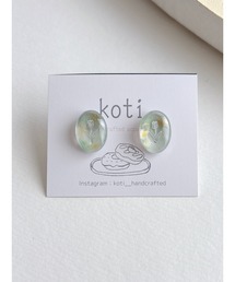 【koti】Hella mist oval ピアス(MA)