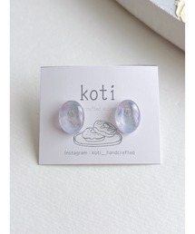 【koti】Hella mist oval ピアス(MA)
