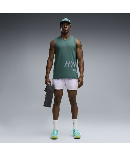 PUMA(プーマ)の「PUMA プーマ メンズ トレーニング PUMA x HYROX PWRMODE 5インチ ショーツ(その他パンツ・メンズ・ブラック/グリーン系/ラベンダー・LARGE/MEDIUM/SMALL/X-LARGE)」の3枚目の写真