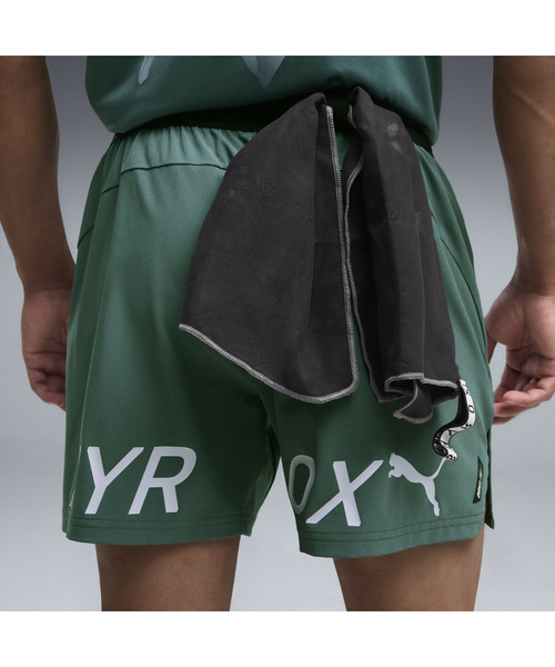 PUMA(プーマ)の「PUMA プーマ メンズ トレーニング PUMA x HYROX PWRMODE 5インチ ショーツ(その他パンツ・メンズ・ブラック/グリーン系/ラベンダー・LARGE/MEDIUM/SMALL/X-LARGE)」の4枚目の写真