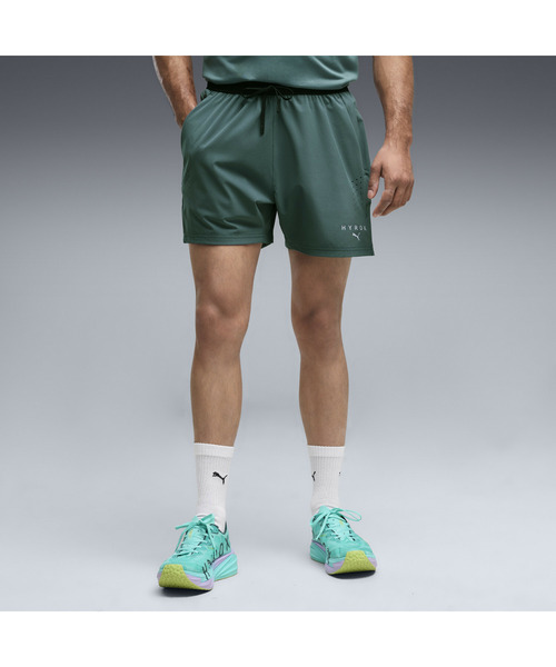 PUMA(プーマ)の「PUMA プーマ メンズ トレーニング PUMA x HYROX PWRMODE 5インチ ショーツ(その他パンツ・メンズ・ブラック/グリーン系/ラベンダー・LARGE/MEDIUM/SMALL/X-LARGE)」の5枚目の写真