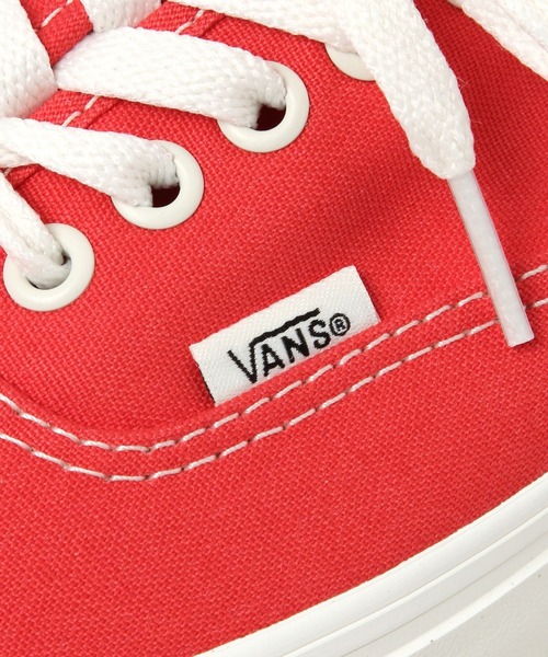 RAGEBLUE(レイジブルー)の「【VANS/ヴァンズ】Authentic(スニーカー・メンズ・レッド・LARGE/MEDIUM)」の3枚目の写真