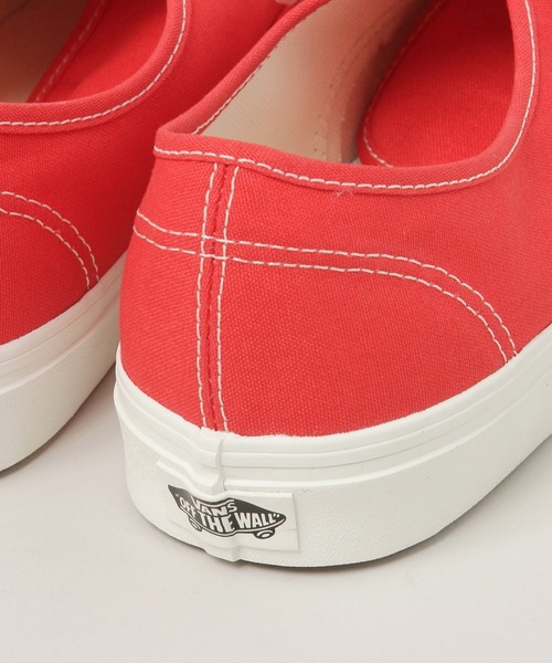 RAGEBLUE(レイジブルー)の「【VANS/ヴァンズ】Authentic(スニーカー・メンズ・レッド・LARGE/MEDIUM)」の4枚目の写真