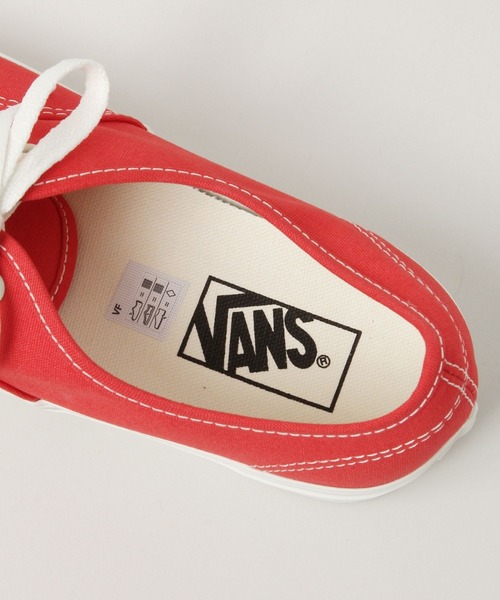 RAGEBLUE(レイジブルー)の「【VANS/ヴァンズ】Authentic(スニーカー・メンズ・レッド・LARGE/MEDIUM)」の5枚目の写真