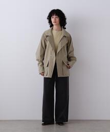 YLEVE / 13.5oz DENIM HIGH WAIST WIDE