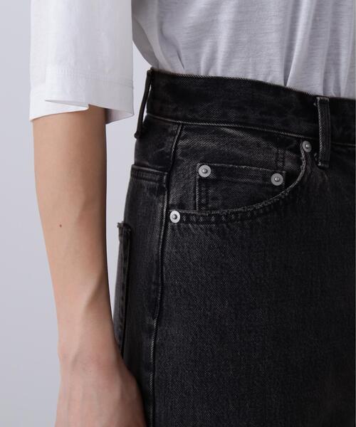 YLEVE(イレーヴ)の「YLEVE / 13.5oz DENIM HIGH WAIST WIDE(デニムパンツ・レディース・グレー/ブルー・0/1/2)」の8枚目の写真