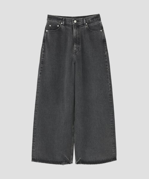 YLEVE(イレーヴ)の「YLEVE / 13.5oz DENIM HIGH WAIST WIDE(デニムパンツ・レディース・グレー/ブルー・0/1/2)」の10枚目の写真