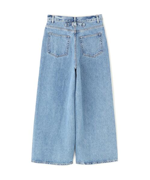 YLEVE(イレーヴ)の「YLEVE / 13.5oz DENIM HIGH WAIST WIDE(デニムパンツ・レディース・グレー/ブルー・0/1/2)」の15枚目の写真