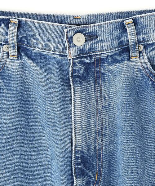YLEVE(イレーヴ)の「YLEVE / 13.5oz DENIM HIGH WAIST WIDE(デニムパンツ・レディース・グレー/ブルー・0/1/2)」の17枚目の写真