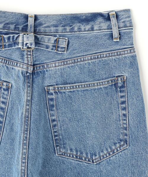 YLEVE(イレーヴ)の「YLEVE / 13.5oz DENIM HIGH WAIST WIDE(デニムパンツ・レディース・グレー/ブルー・0/1/2)」の21枚目の写真