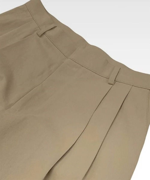 WESTBOY(ウエストボーイ)の「Y2K タック テーパードパンツ WO26W1PT02(スラックス・メンズ・ブラック/ベージュ・XL/M/L)」の12枚目の写真