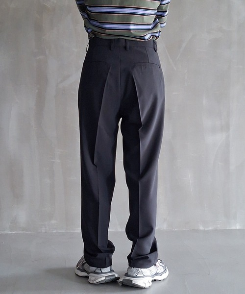 WESTBOY(ウエストボーイ)の「Y2K タック テーパードパンツ WO26W1PT02(スラックス・メンズ・ブラック/ベージュ・XL/M/L)」の18枚目の写真