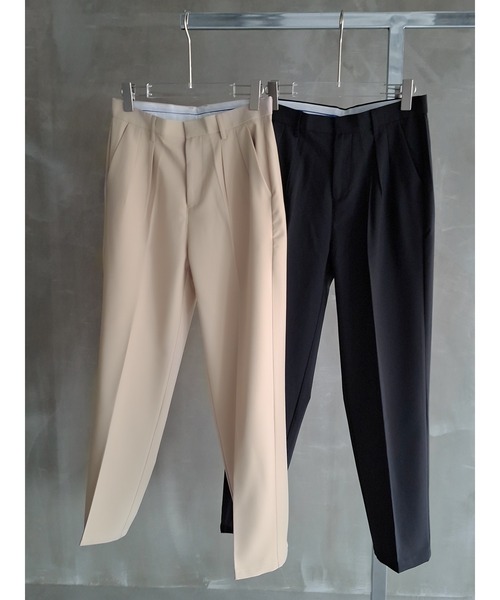 WESTBOY(ウエストボーイ)の「Y2K タック テーパードパンツ WO26W1PT02(スラックス・メンズ・ブラック/ベージュ・XL/M/L)」の22枚目の写真