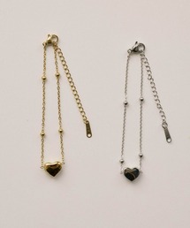 Ms.yuu by Nothing And Others（ミスユーバイナッシングアンドアザーズ）の「【りんかさん着用】Ms.yuu by Nothing And Others/プランプハートブレスレット（ブレスレット）」