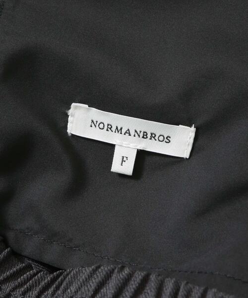 NORMANBROS（ノーマンブロス）の「NORMANBROS別注 ワッシャーイージーワイドパンツ（その他パンツ・メンズ・ダークブラウン/ネイビー/チャコール・FREE）」の12枚目の写真