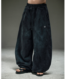 MWOONG（ムン）の「Destroyed P dusty gray B（スウェットパンツ）」