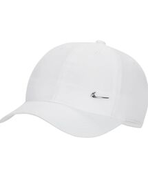 ナイキ Dri-FIT クラブ キッズ アンストラクチャード メタル スウッシュ キャップ / Nike Dri-FIT Club Kids' Unstructured Metal Swoosh Cap FB5064-100 White