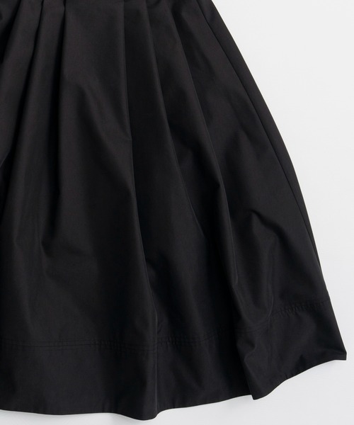 MAISON SPECIAL（メゾンスペシャル）の「【2026Autumn PRE-ORDER】Wide Tuck Volume Skirt/ワイドタックボリュームスカート（スカート・レディース・ベージュ/ブラック・38/36）」の16枚目の写真