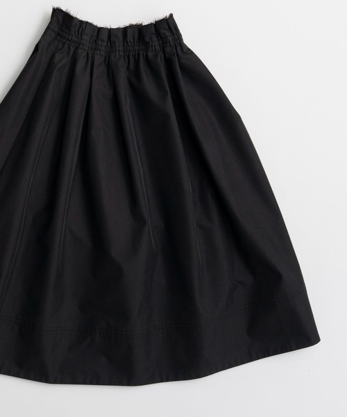 MAISON SPECIAL（メゾンスペシャル）の「【2026Autumn PRE-ORDER】Wide Tuck Volume Skirt/ワイドタックボリュームスカート（スカート・レディース・ベージュ/ブラック・38/36）」の20枚目の写真