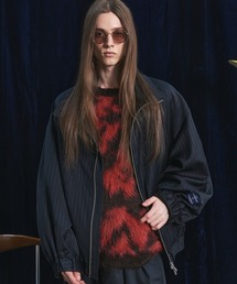 MAISON SPECIAL（メゾンスペシャル）の「《UNISEX》【Ermenegildo Zegna Fabric】Prime-Over Stand-Collar Blouson 【エルメネジルド・ゼニア ファブリック】プライムオーバースタンドカラーブルゾン【MAISON SPECIAL メゾンスペシャル】■セットアップ対応■（ブルゾン）」