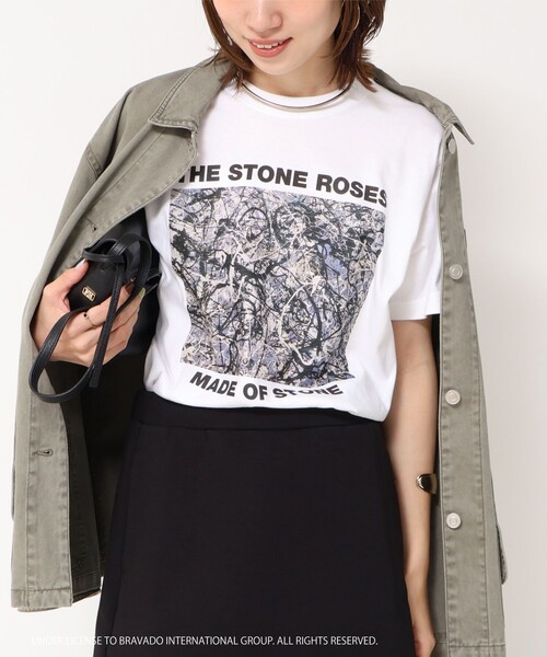 GOOD ROCK SPEED(グッドロックスピード)の「【GOOD ROCK SPEED】別注T アーティスト/キャラクター/企業ロゴ プリントTシャツ 26SS(Tシャツ/カットソー・メンズ・ブラック系その他/ホワイト系その他3/ホワイト系その他6/ホワイト/ブラック・XS/S/M/L)」の2枚目の写真