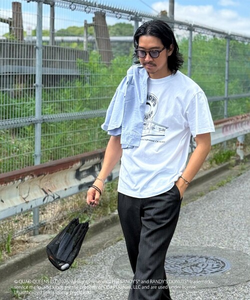 GOOD ROCK SPEED(グッドロックスピード)の「【GOOD ROCK SPEED】別注T アーティスト/キャラクター/企業ロゴ プリントTシャツ 26SS(Tシャツ/カットソー・メンズ・ブラック系その他/ホワイト系その他3/ホワイト系その他6/ホワイト/ブラック・XS/S/M/L)」の10枚目の写真