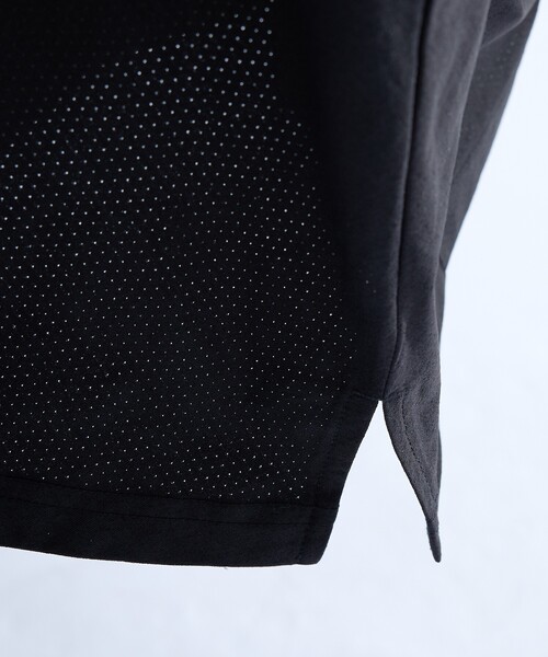 ABAHOUSE(アバハウス)の「【通気・速乾・ストレッチ】モックネックTシャツ / BREEZE MESH(Tシャツ/カットソー・メンズ・ホワイト/チャコールグレー/モカ/ブラック・46/44/48)」の18枚目の写真
