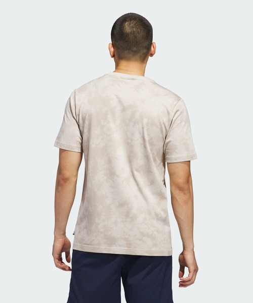 adidas（アディダス）の「ゴルフ F.O.P グラフィック 半袖Tシャツ【adidas Golf/アディダスゴルフ】（Tシャツ/カットソー・メンズ・ベージュ・SMALL/MEDIUM/LARGE/X-LARGE/XX-LARGE/3XL）」の2枚目の写真