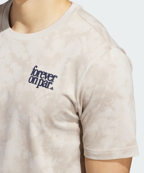 adidas（アディダス）の「ゴルフ F.O.P グラフィック 半袖Tシャツ【adidas Golf/アディダスゴルフ】（Tシャツ/カットソー・メンズ・ベージュ・SMALL/MEDIUM/LARGE/X-LARGE/XX-LARGE/3XL）」の4枚目の写真