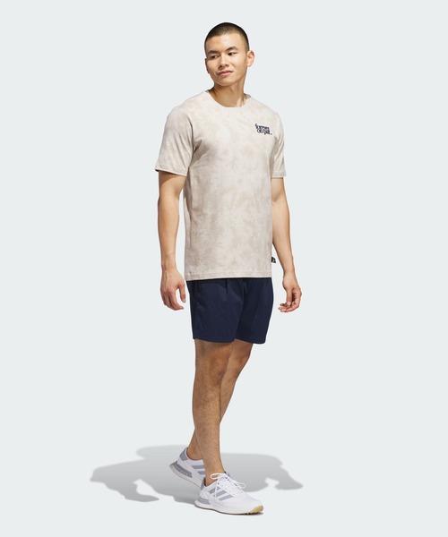 adidas（アディダス）の「ゴルフ F.O.P グラフィック 半袖Tシャツ【adidas Golf/アディダスゴルフ】（Tシャツ/カットソー・メンズ・ベージュ・SMALL/MEDIUM/LARGE/X-LARGE/XX-LARGE/3XL）」の3枚目の写真
