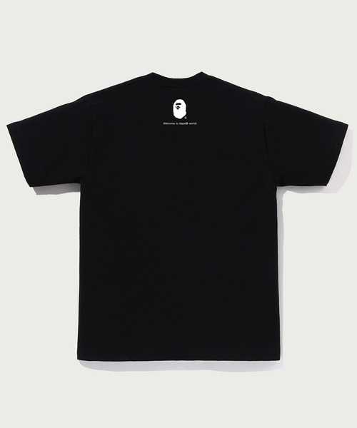 A BATHING APE(アベイシングエイプ)の「BAPE CARD BIG APE HEAD TEE BAPEC(Tシャツ/カットソー・メンズ・ホワイト×グリーン/ブラック×グリーン/ブラック×ゴールド/ホワイト×ゴールド・SMALL/MEDIUM/LARGE/X-LARGE/XX-LARGE/XXX-LARGE)」の7枚目の写真