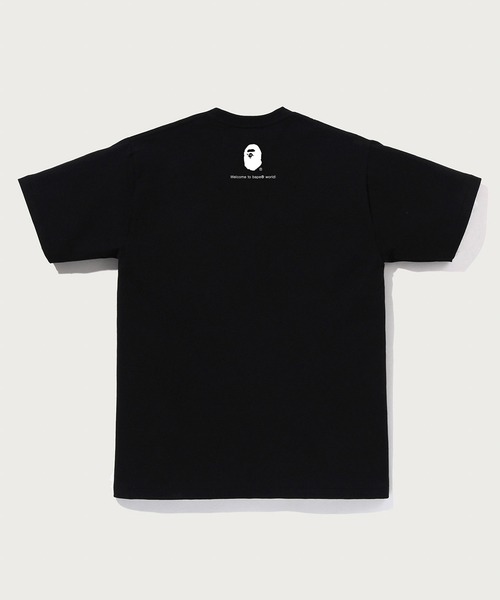 A BATHING APE(アベイシングエイプ)の「BAPE CARD BIG APE HEAD TEE BAPEC(Tシャツ/カットソー・メンズ・ホワイト×グリーン/ブラック×グリーン/ブラック×ゴールド/ホワイト×ゴールド・SMALL/MEDIUM/LARGE/X-LARGE/XX-LARGE/XXX-LARGE)」の8枚目の写真