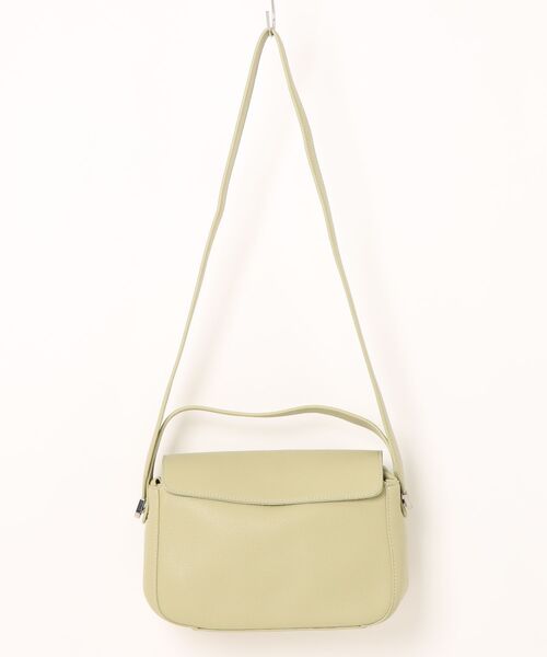 L.H.P(エルエイチピー)の「MAVYTH/メヴィス/2WAY BAG(ショルダーバッグ・レディース・ベージュ/ミント/イエロー/キャメル/ブラック・F)」の4枚目の写真