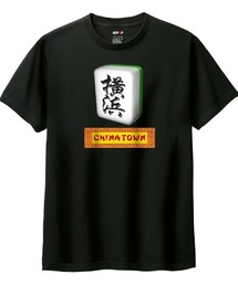 NIPOP（ニポップ） 半袖Tシャツ メンズ 麻雀稗 イラスト ロゴ プリント Tシャツ 半袖 カットソー トップス インバウンド お土産 レディース ユニセックス