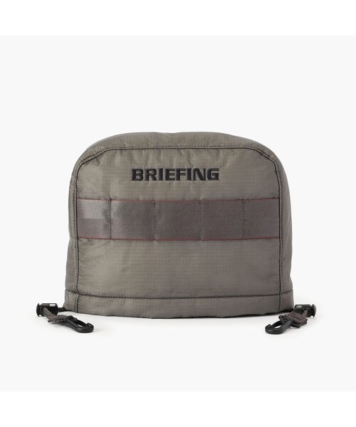 BRIEFING(ブリーフィング)の「【BRIEFING GOLF/ブリーフィングゴルフ】IRON COVER TP(ゴルフグッズ・メンズ・ホワイト/グレー・FREE)」の2枚目の写真