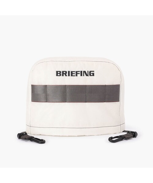 BRIEFING(ブリーフィング)の「【BRIEFING GOLF/ブリーフィングゴルフ】IRON COVER TP(ゴルフグッズ・メンズ・ホワイト/グレー・FREE)」の1枚目の写真