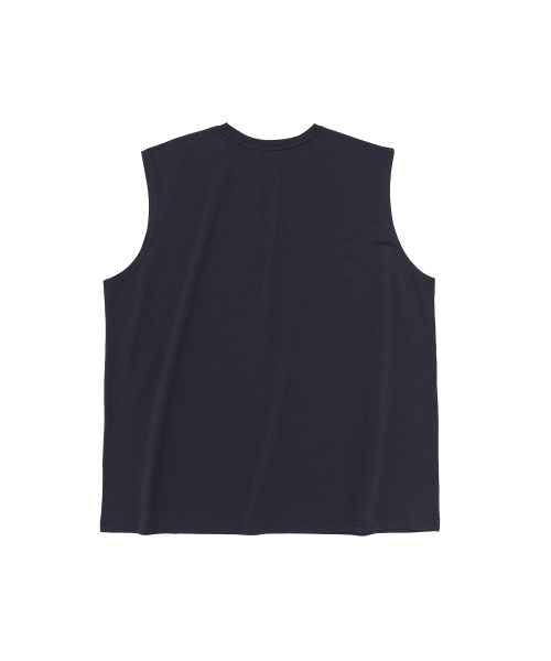 BLANKIT(ブランキット)の「ドライフローソフトクルーネックスリーブレス(チャコール)(Tシャツ/カットソー・レディース・その他・2XL/X-LARGE)」の2枚目の写真