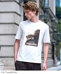 DRESSTERIOR（ドレステリア）の「【接触冷感】STAR WARS マンダロリアン・アンド・グローグー Tシャツ（Tシャツ/カットソー）」