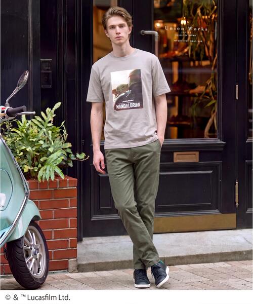 DRESSTERIOR(ドレステリア)の「【接触冷感】STAR WARS マンダロリアン・アンド・グローグー Tシャツ(Tシャツ/カットソー・メンズ・グレー/ブラック/ホワイト・90/91/94/92)」の7枚目の写真