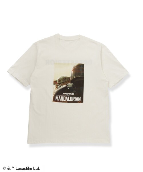 DRESSTERIOR(ドレステリア)の「【接触冷感】STAR WARS マンダロリアン・アンド・グローグー Tシャツ(Tシャツ/カットソー・メンズ・グレー/ブラック/ホワイト・90/91/94/92)」の13枚目の写真
