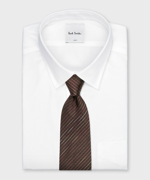 Paul Smith(ポールスミス)の「“Color Pencil Stripe” タイ【260020 552MJ】(ネクタイ・メンズ・パープル/グリーン/ブラウン/ネイビー・FREE)」の8枚目の写真