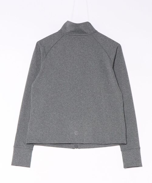 ROXY(ロキシー)の「ROXY FITNESS MY 1ST ROXY ZIP ジップアップジャージトップス /速乾/UVカット/水陸両用 【2026年秋冬モデル】/ロキシー(ジャージ・レディース・ブラック/グレー/カーキ・SMALL/MEDIUM/LARGE)」の4枚目の写真