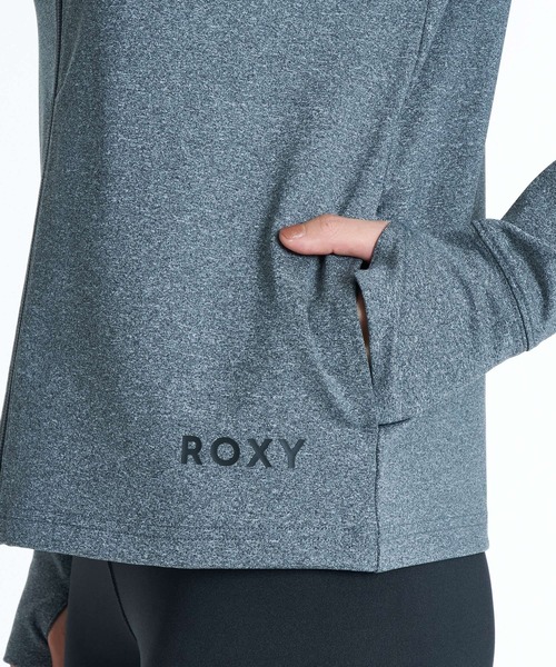 ROXY(ロキシー)の「ROXY FITNESS MY 1ST ROXY ZIP ジップアップジャージトップス /速乾/UVカット/水陸両用 【2026年秋冬モデル】/ロキシー(ジャージ・レディース・ブラック/グレー/カーキ・SMALL/MEDIUM/LARGE)」の10枚目の写真